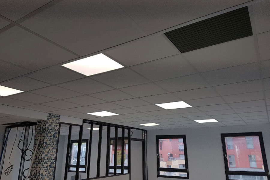 Pose plafond suspendu Lyon